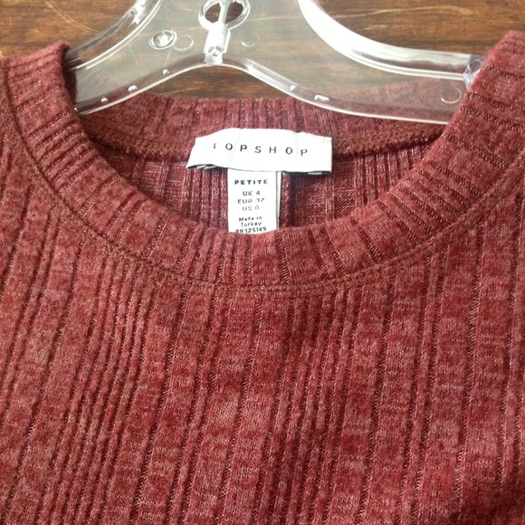 Topshop Petite Cropped Sweater - 0 - Picture 3 of 3